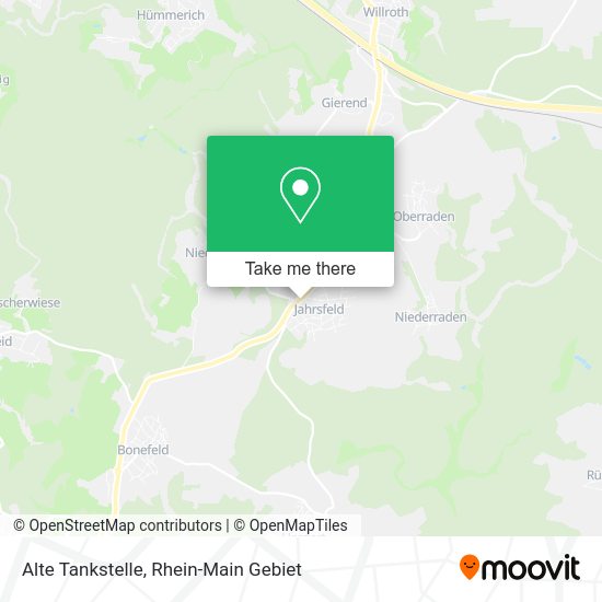 Карта Alte Tankstelle