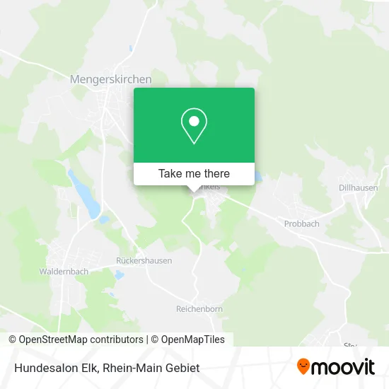 Карта Hundesalon Elk