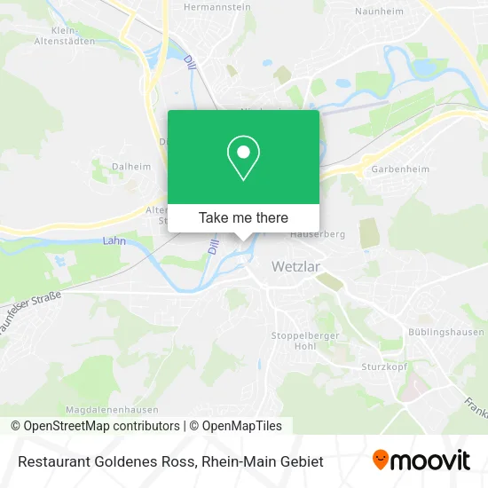 Карта Restaurant Goldenes Ross