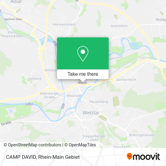 Карта CAMP DAVID