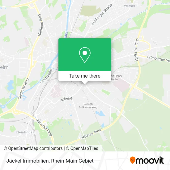 Карта Jäckel Immobilien