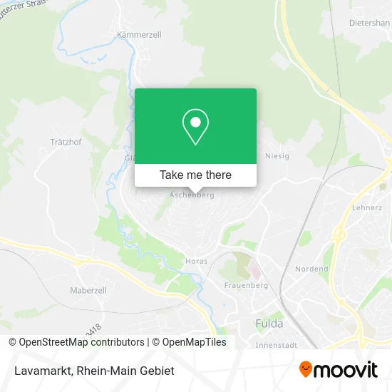 Карта Lavamarkt