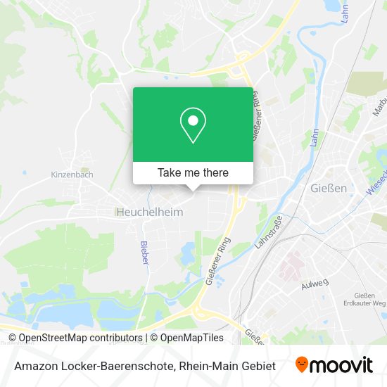 Карта Amazon Locker-Baerenschote