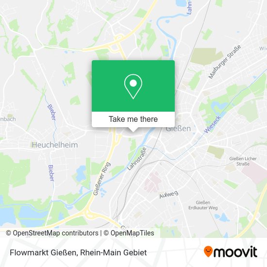 Карта Flowmarkt Gießen