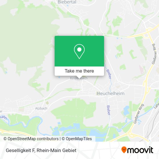 Карта Geselligkeit F