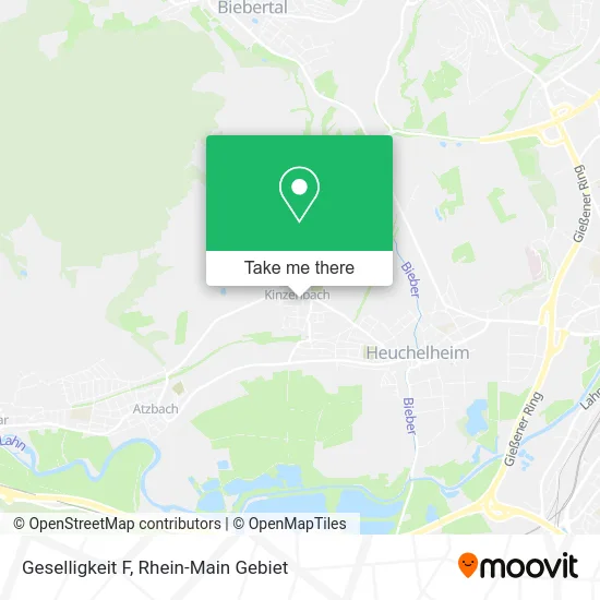 Карта Geselligkeit F