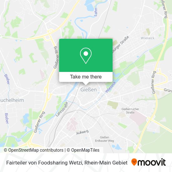 Карта Fairteiler von Foodsharing Wetzi