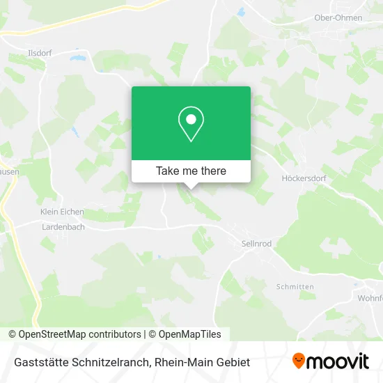 Карта Gaststätte Schnitzelranch