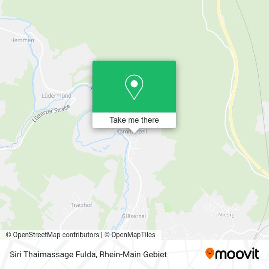 Карта Siri Thaimassage Fulda