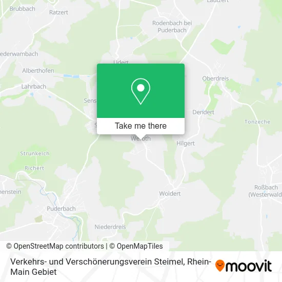 Карта Verkehrs- und Verschönerungsverein Steimel