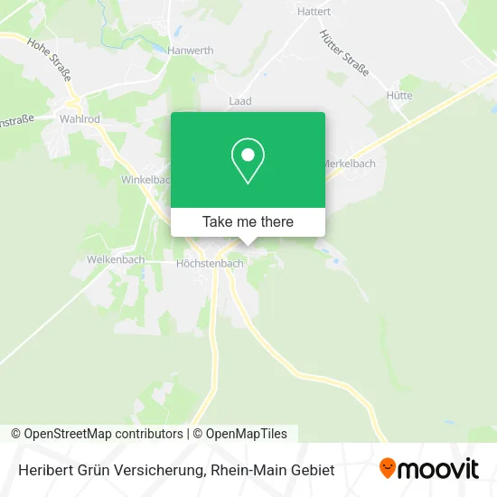 Карта Heribert Grün Versicherung