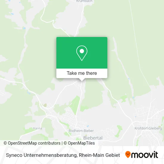 Карта Syneco Unternehmensberatung