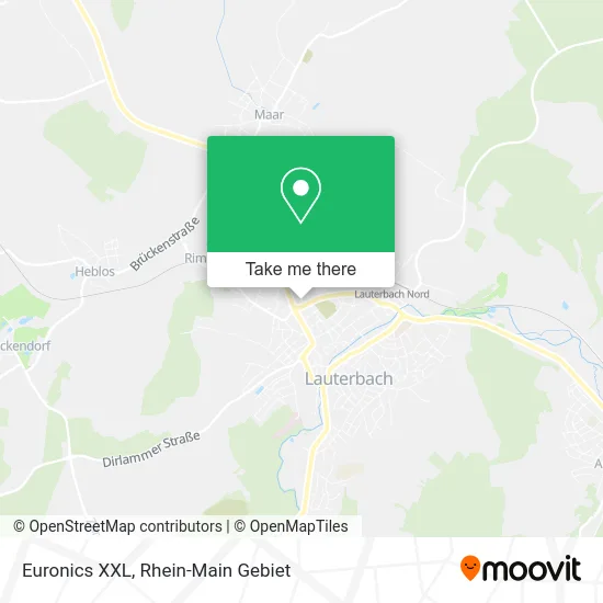 Карта Euronics XXL