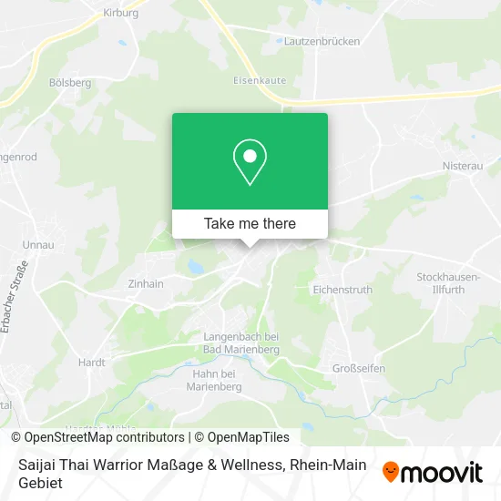 Карта Saijai Thai Warrior Maßage & Wellness