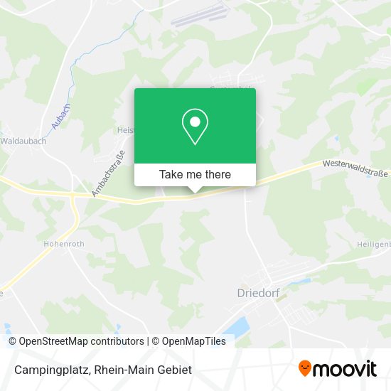 Карта Campingplatz