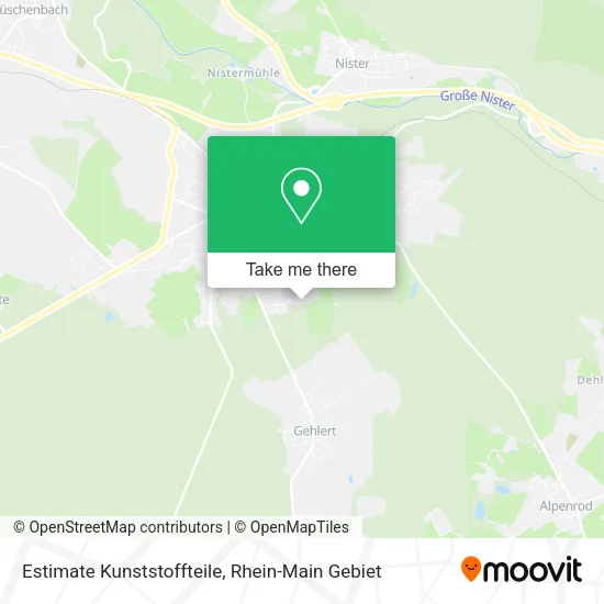 Карта Estimate Kunststoffteile