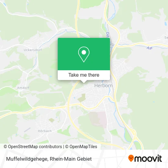 Карта Muffelwildgehege