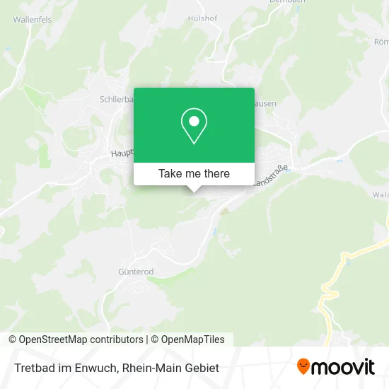 Карта Tretbad im Enwuch