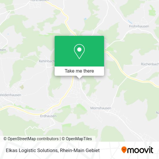 Карта Elkas Logistic Solutions