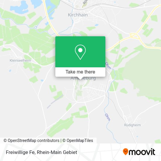 Карта Freiwillige Fe
