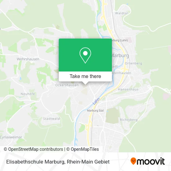 Карта Elisabethschule Marburg