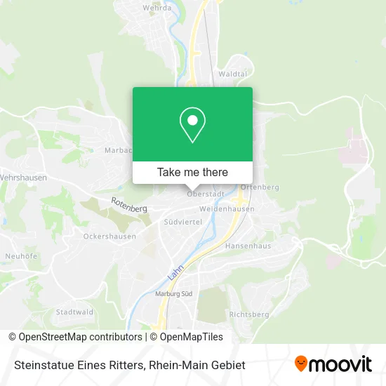 Карта Steinstatue Eines Ritters