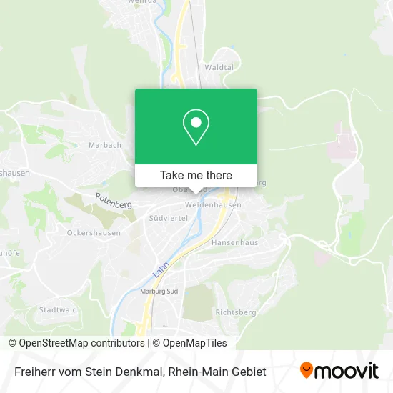Карта Freiherr vom Stein Denkmal