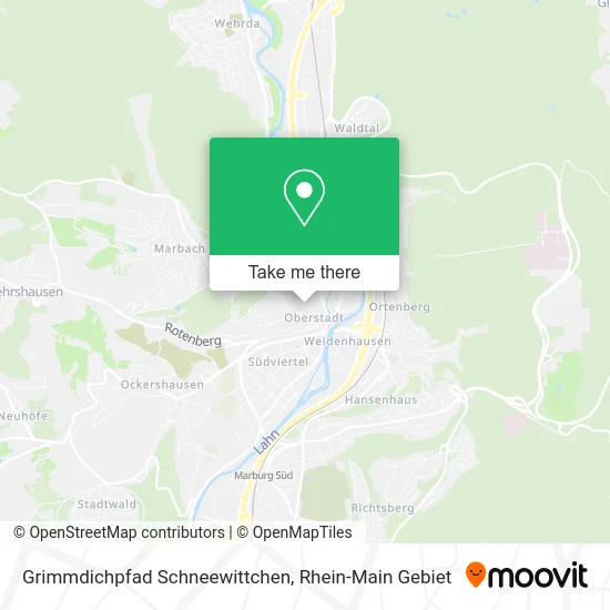 Карта Grimmdichpfad Schneewittchen