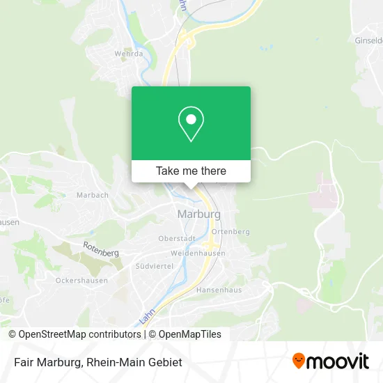 Карта Fair Marburg