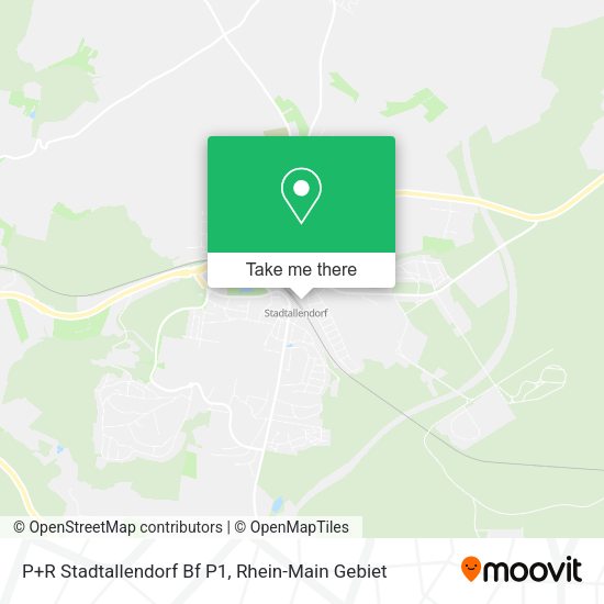 Карта P+R Stadtallendorf Bf P1