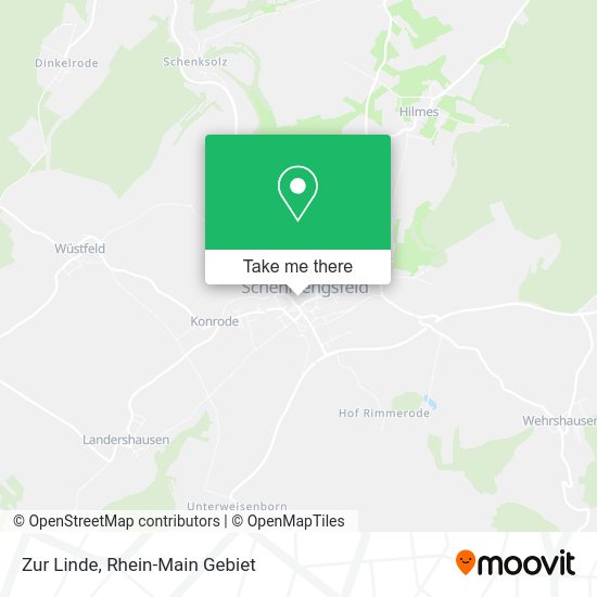 Карта Zur Linde