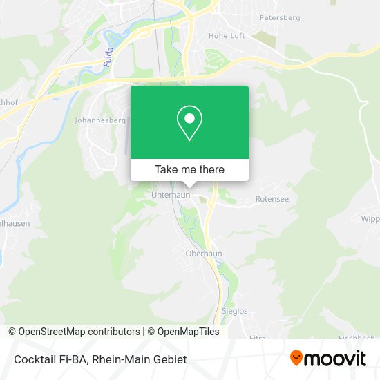 Карта Cocktail Fi-BA