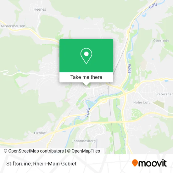 Карта Stiftsruine