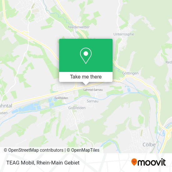 Карта TEAG Mobil