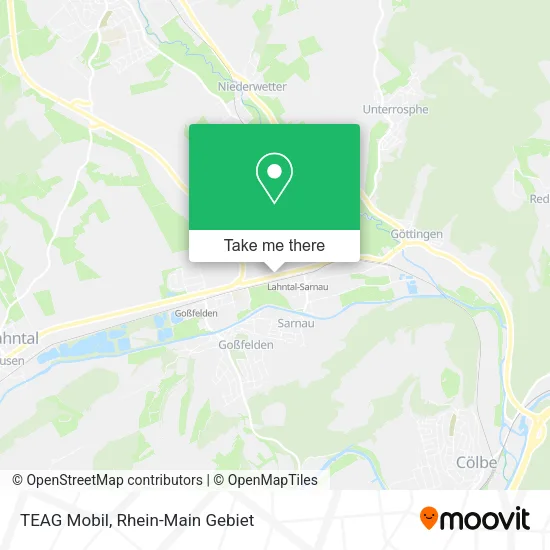 Карта TEAG Mobil