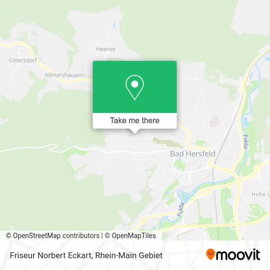Карта Friseur Norbert Eckart