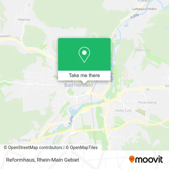 Карта Reformhaus