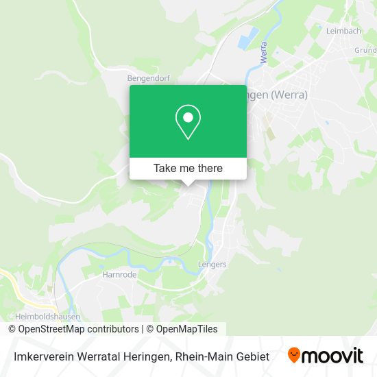 Карта Imkerverein Werratal Heringen