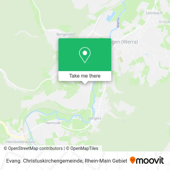 Карта Evang. Christuskirchengemeinde