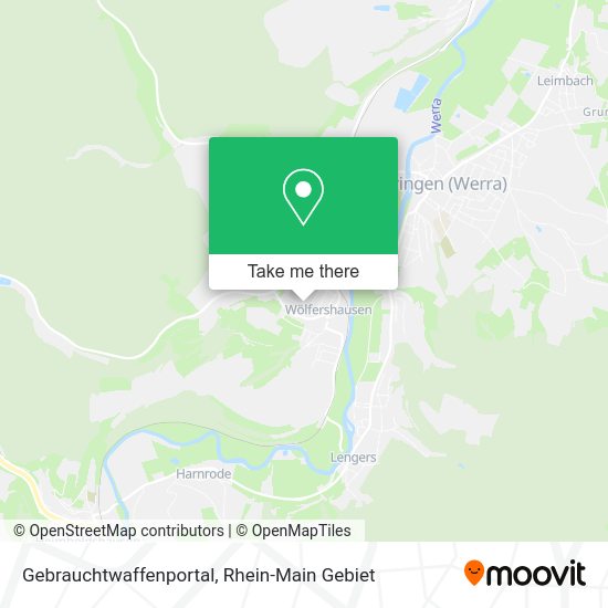 Карта Gebrauchtwaffenportal