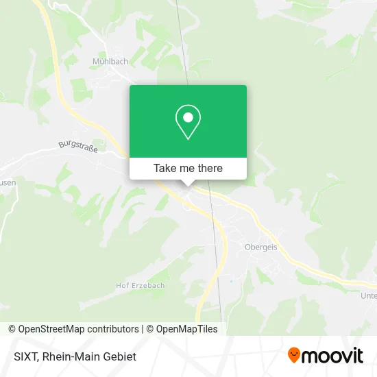 SIXT map