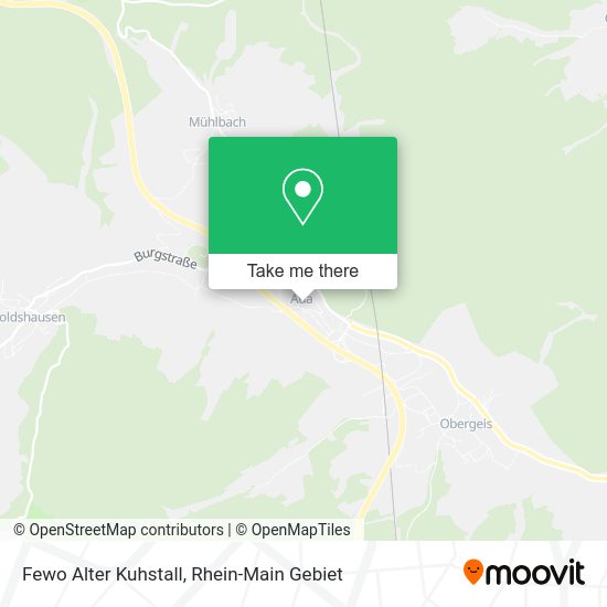 Карта Fewo Alter Kuhstall