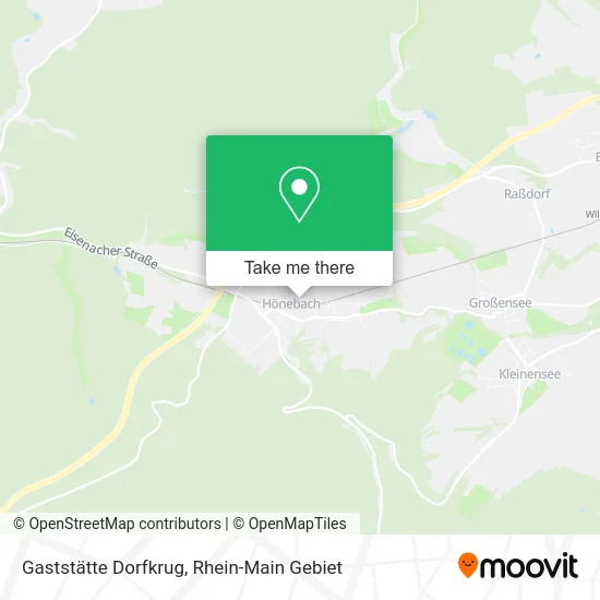 Карта Gaststätte Dorfkrug