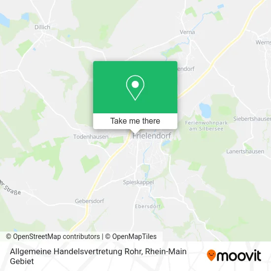 Карта Allgemeine Handelsvertretung Rohr