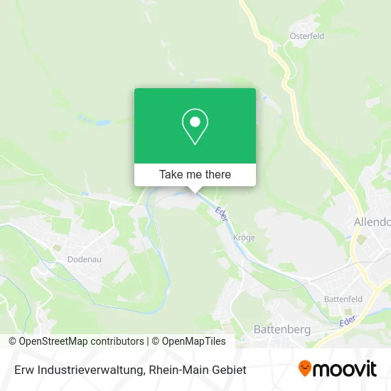 Карта Erw Industrieverwaltung