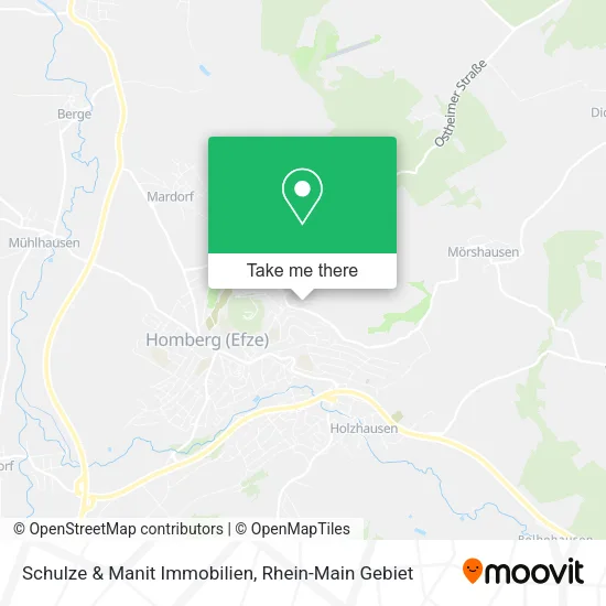 Карта Schulze & Manit Immobilien