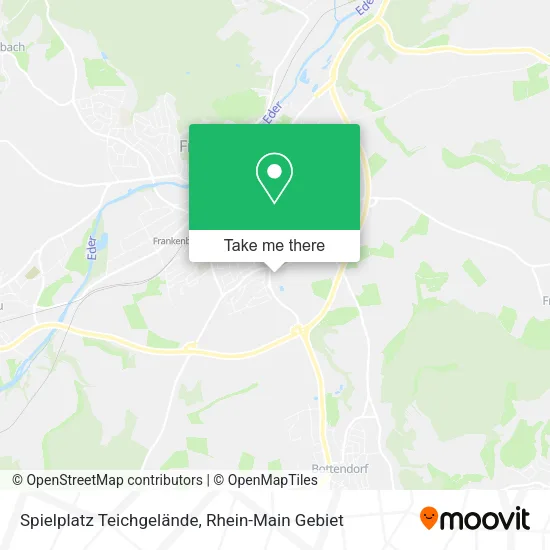 Карта Spielplatz Teichgelände