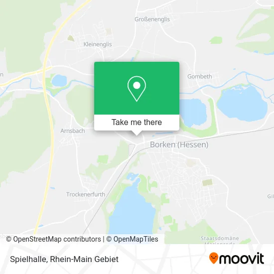 Карта Spielhalle