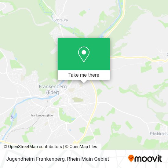 Карта Jugendheim Frankenberg