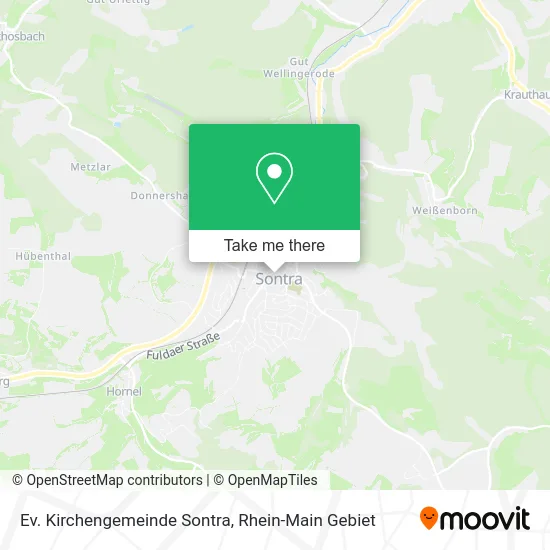 Карта Ev. Kirchengemeinde Sontra